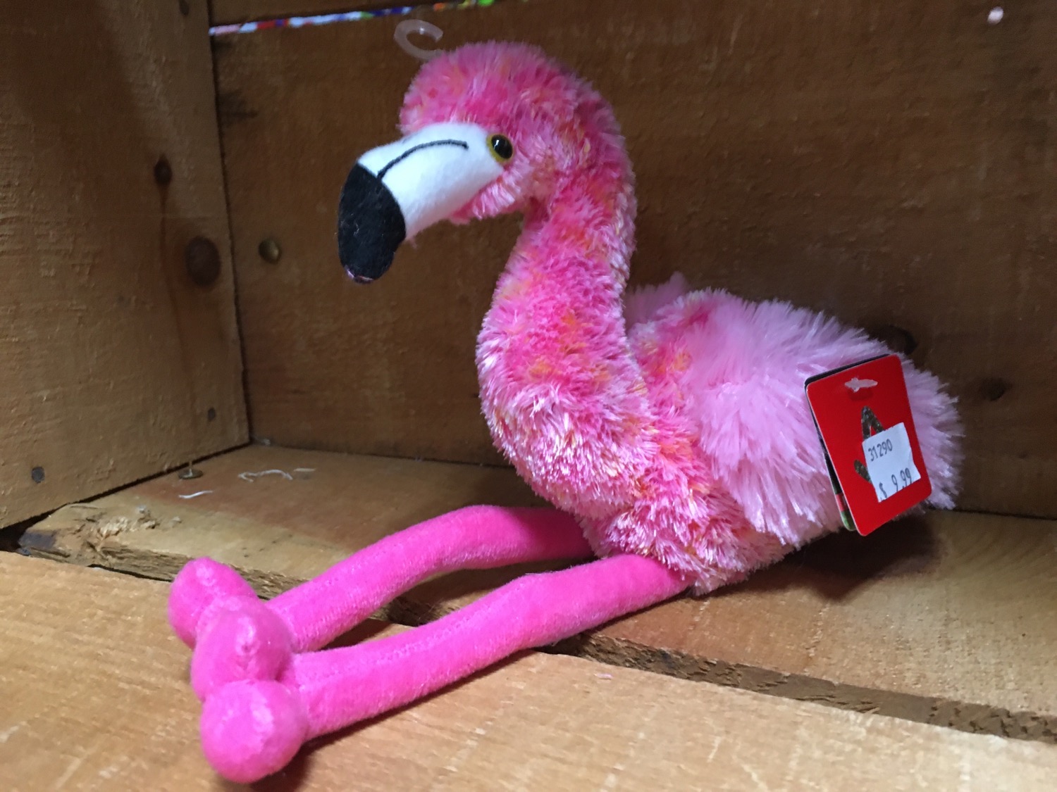 6” Flavia the Flamingo Aurora Brand Plush Stuffed Animal